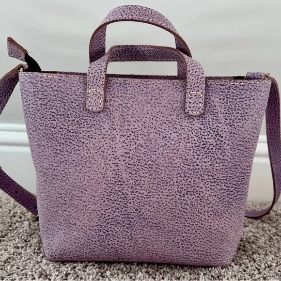 Portland Leather Goods Mini Crossbody Tote - Picture 3 of 9